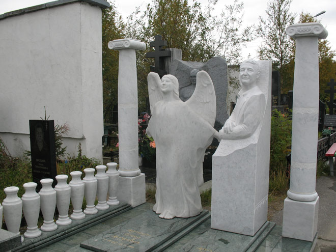 Второе городское кладбище г.Мурманска, фото Константина Советова