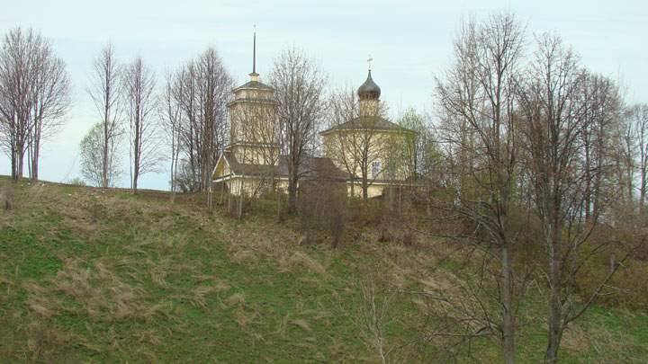 Городище Воронич. Храм на холме